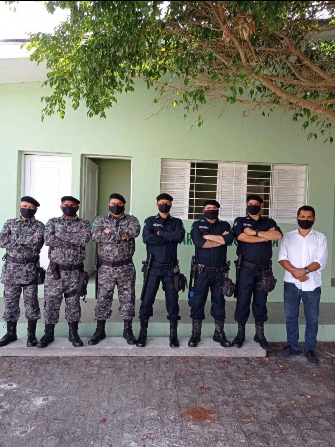 Guarda Municipal de Nazaré da Mata recebe novos uniformes.